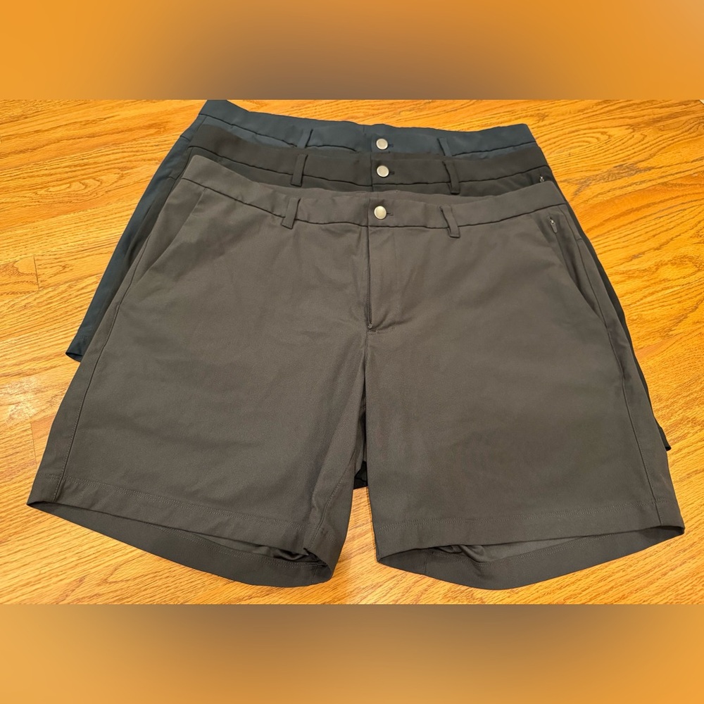 CRZ YOGA Men's All Day Comfy Golf Shorts with pockets 7” size 40W - Picture 2 of 5